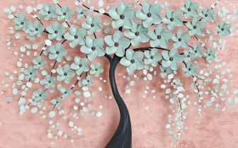 Дерево 3d фотообои